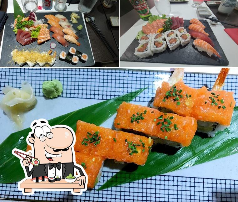 A Taste & Sushi, vous pouvez prendre des sushis