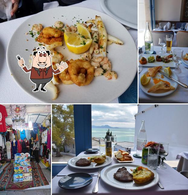 Plats à Au bon vieux temps Sidi Bou Saïd- أيام زمان