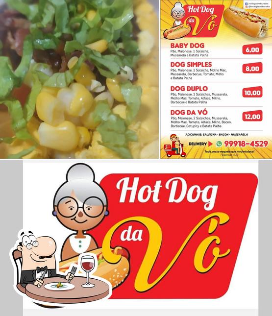 Comida em HOT DOG DA VÓ