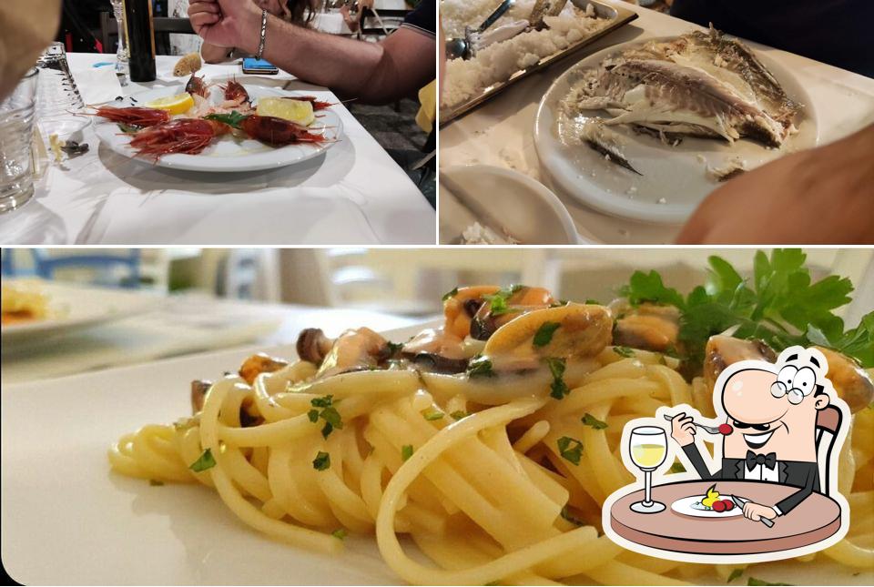 Platti al Ristorante Brera l'orto del mare