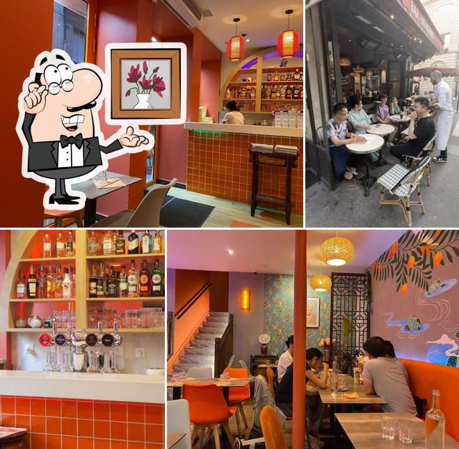 L'intérieur de Îlot Orange - Restaurant chinois