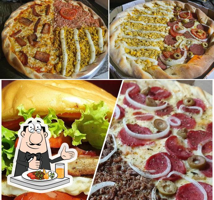 Comida em Brocado Pizzaria e hamburgueria