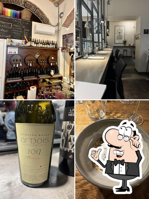 Gli interni di LUOGO DIVINO - Vineria / Wine bar
