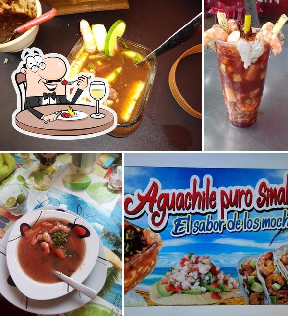 Meals at Aguachiles Puro Sinaloa