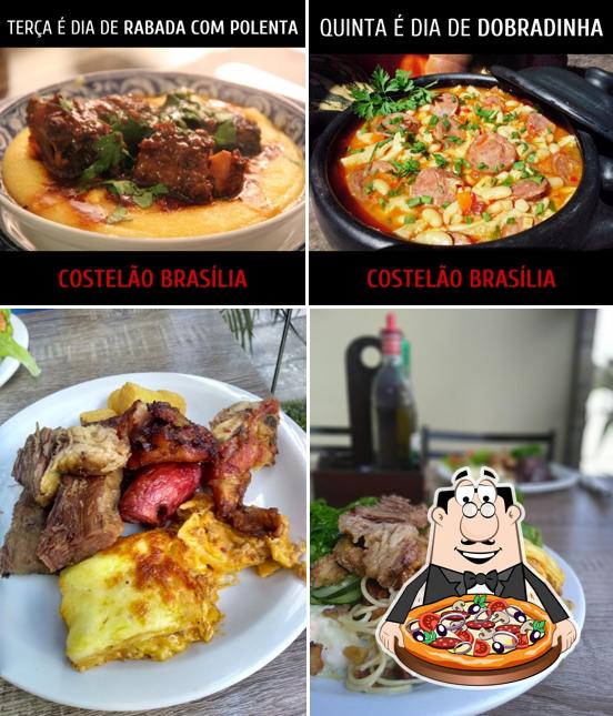 Peça pizza no Costelão Brasília