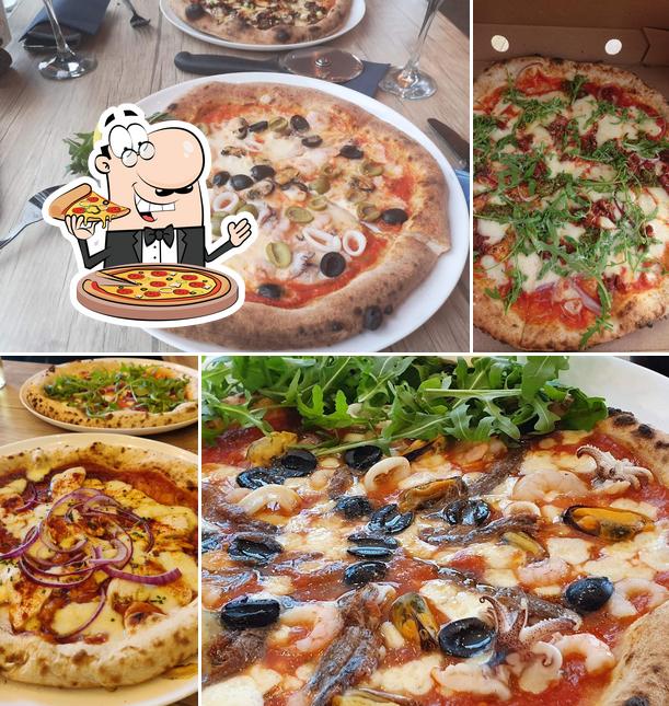 Try out pizza at WoodFiredShack