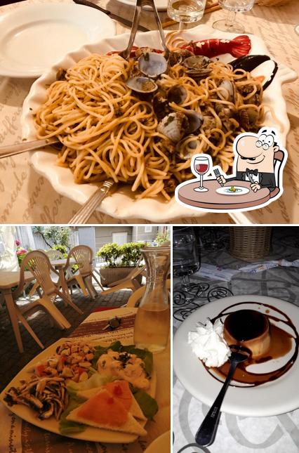 Cibo al Trattoria Del Mulino