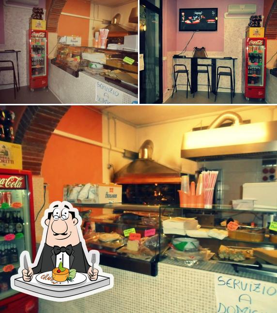 The photo of Mr. Pollo’s food and interior