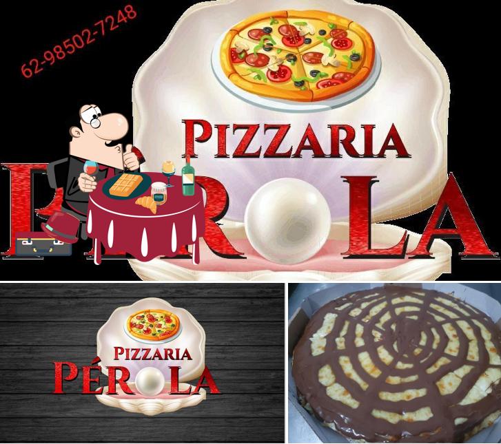 Pizzaria Pérola oferece uma escolha de sobremesas