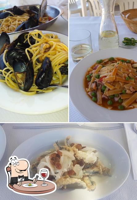 Cibo al Stabilimento Balneare Bar Ristorante Il Cambusiere