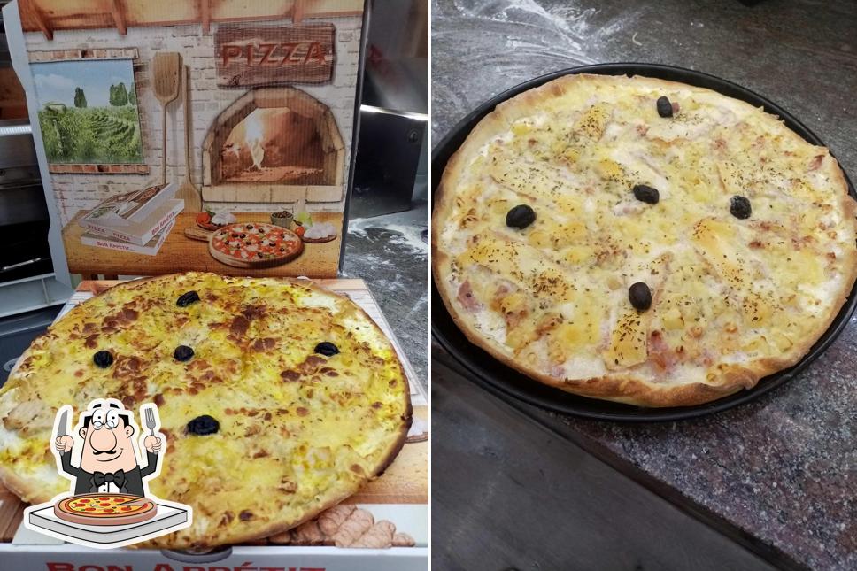 Choisissez des pizzas à pizzas d'oc