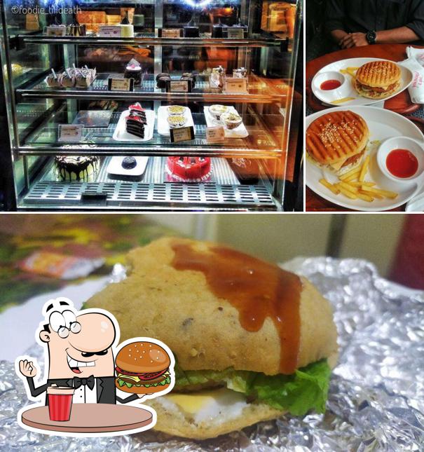 Treat yourself to a burger at Zam Zam Bun Cafe