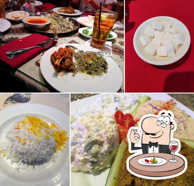 Meals at Cafe Caspian