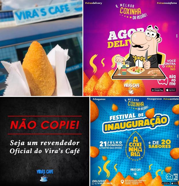 Comida em Virás Café