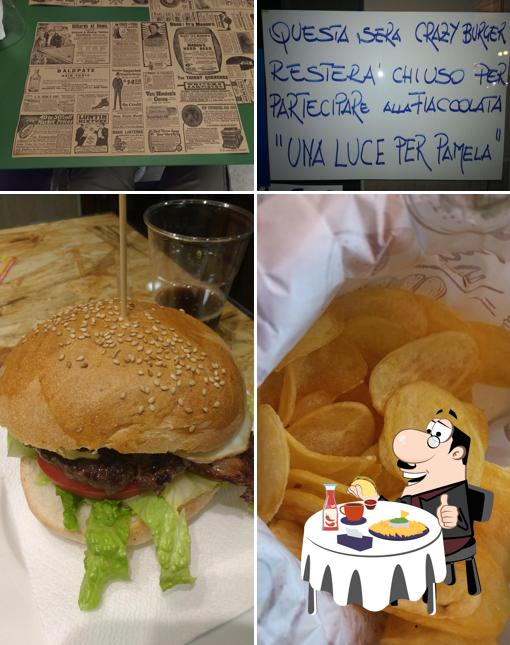 Concediti un bell'hamburger a Crazy Burger