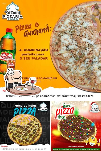 Comida em Vó Labibi Pizzaria