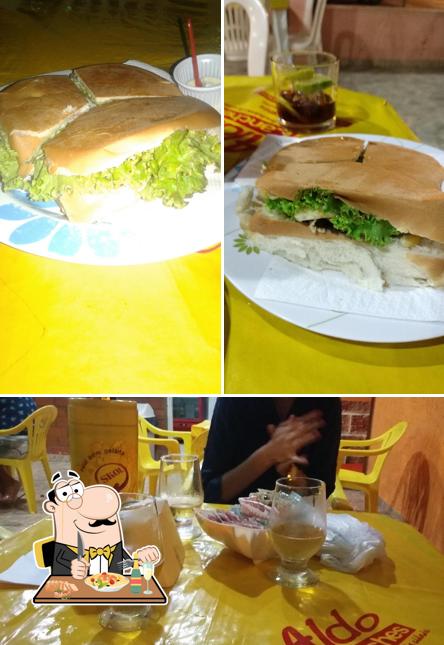 Comida em Aldo Lanches