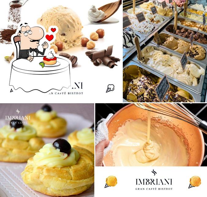 Gran Caffè Imbriani offre une sélection de plats sucrés