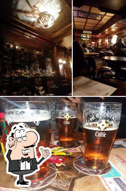 Nottingham Irish Pub se distingue par sa intérieur et bière
