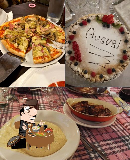 Platti al Taverna della Taragna