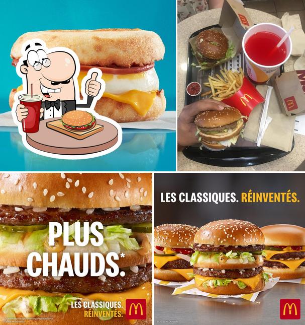 Essayez un hamburger à McDonald's