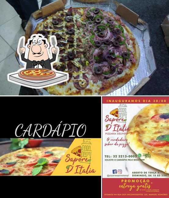 Consiga pizza no Pizzaria Sapore D'Italia