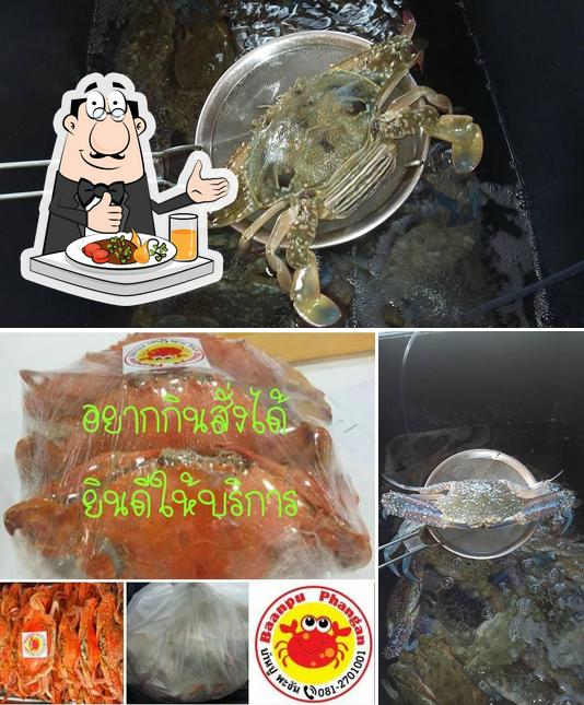 Comida en บ้านปู พะงัน - Crab Phangan