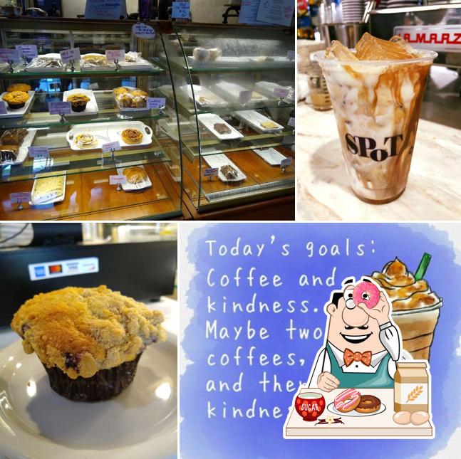 "Spot Coffee Express Cafe" представляет гостям разнообразный выбор сладких блюд
