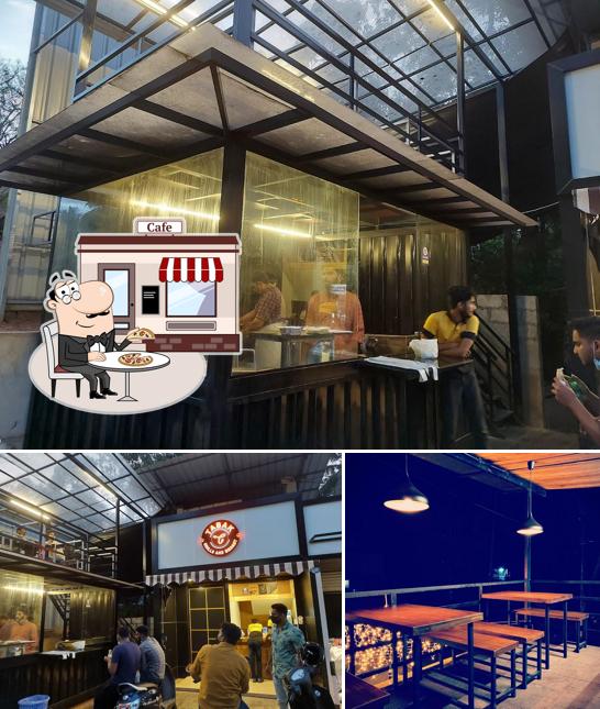 The image of Tabak Bun Cafe’s exterior and interior