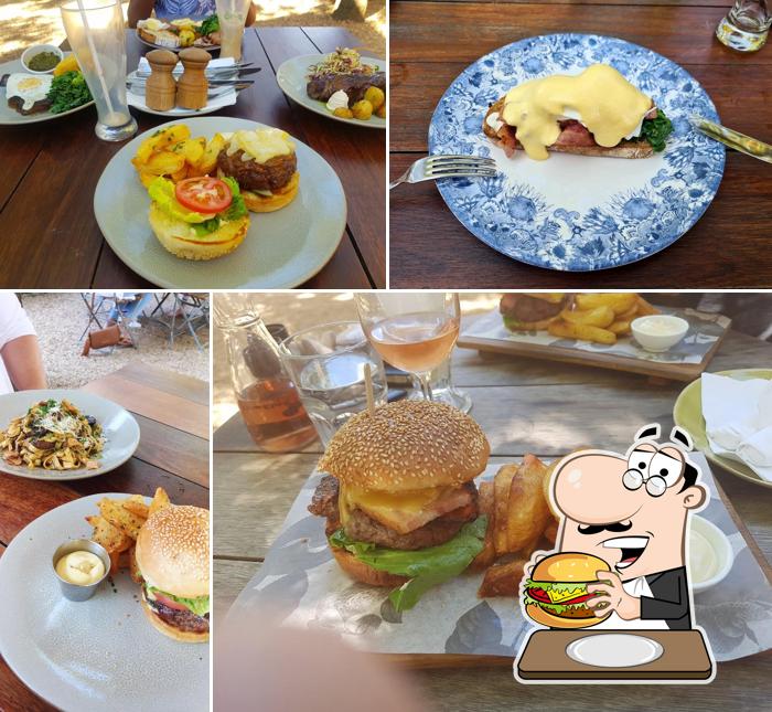 Get a burger at The Deli Restaurant at Boschendal