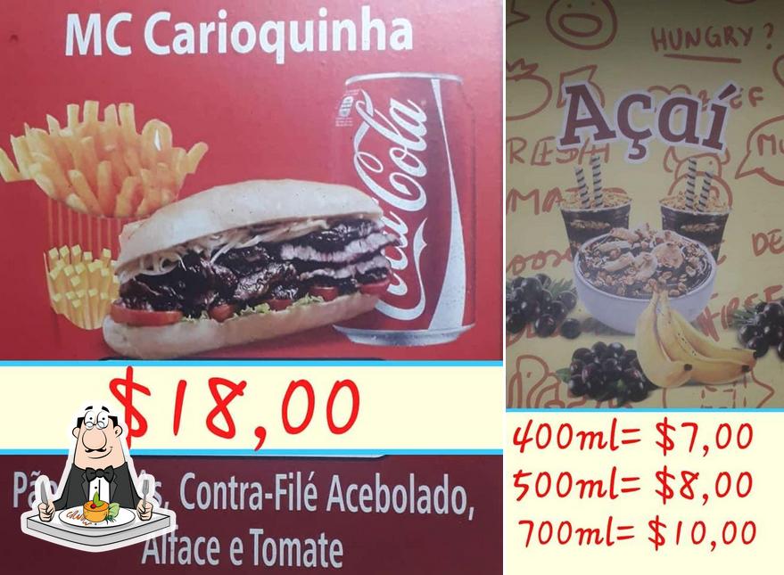 Comida em Mc da Canitar