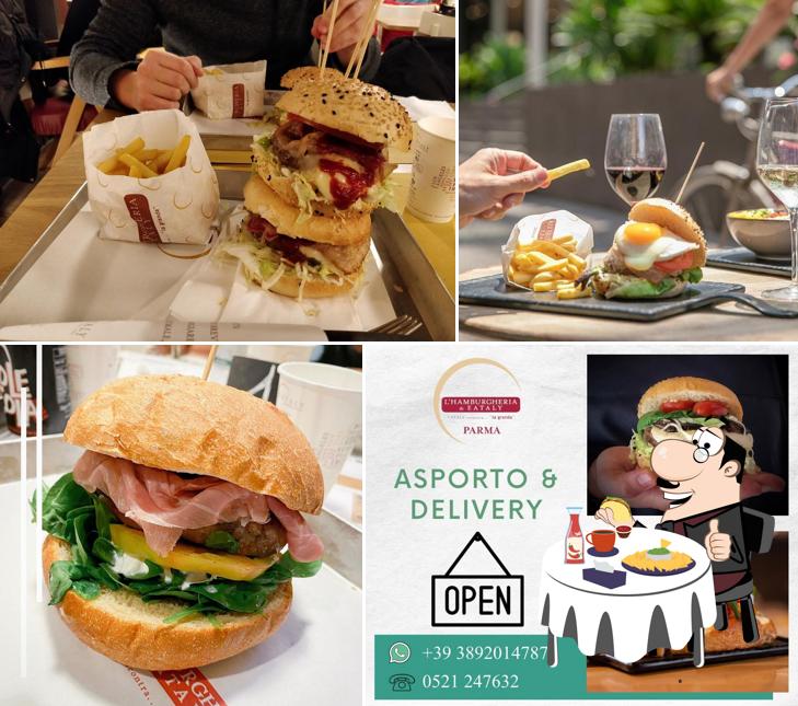 Gli hamburger di L'Hamburgheria Di Eataly potranno soddisfare i gusti di molti