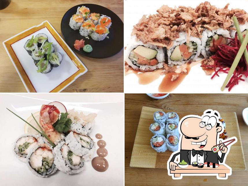 Les sushis sont un repas célèbres provenant du Japon