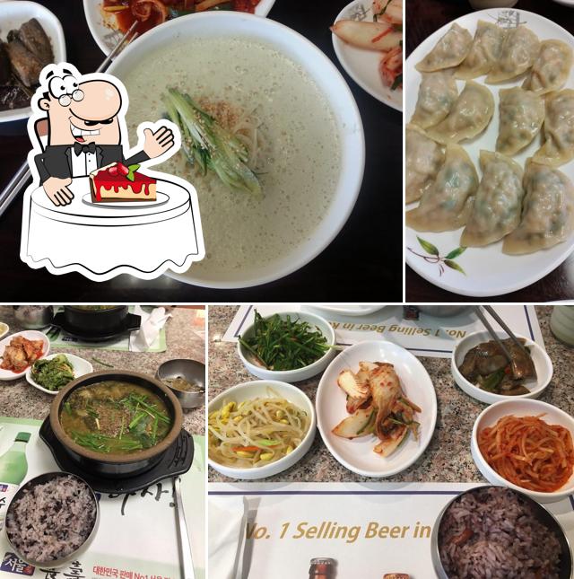 "Si Gol Korean Restaurant" предлагает большой выбор сладких блюд