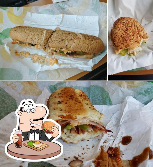 Commandez un hamburger à Subway