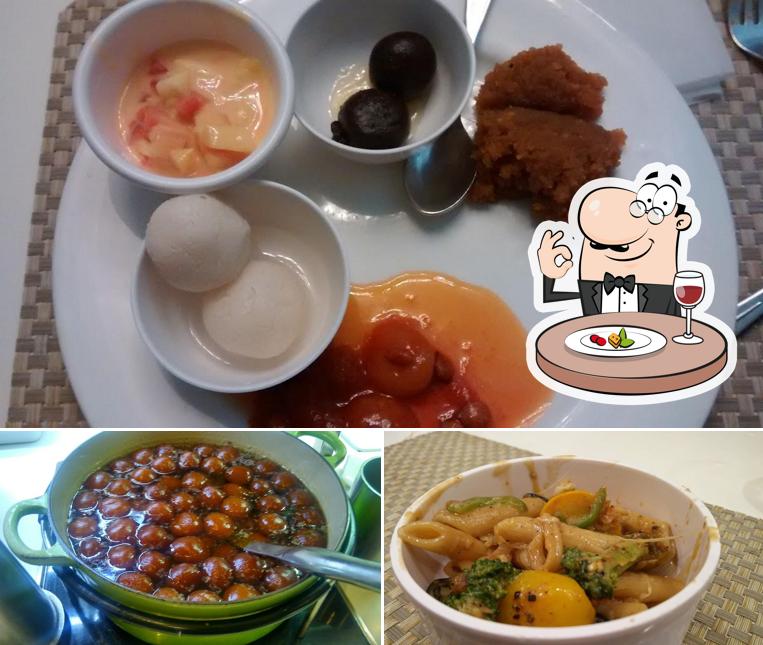 Food at Ohris Jiva Imperia, Pure Vegetarian Buffet Restaurant