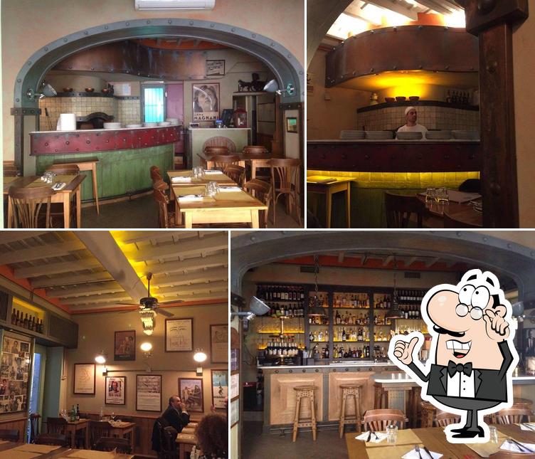 Check out how Gino in Trastevere looks inside