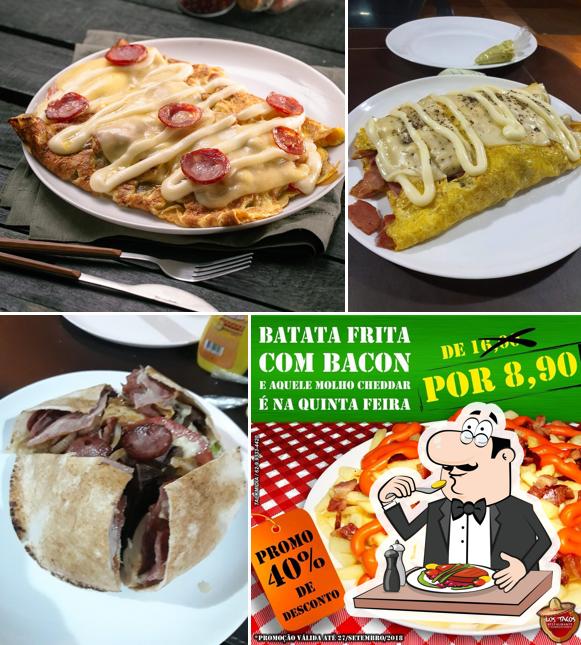 Meals at Los Tacos Sanduicheria e Pizzaria
