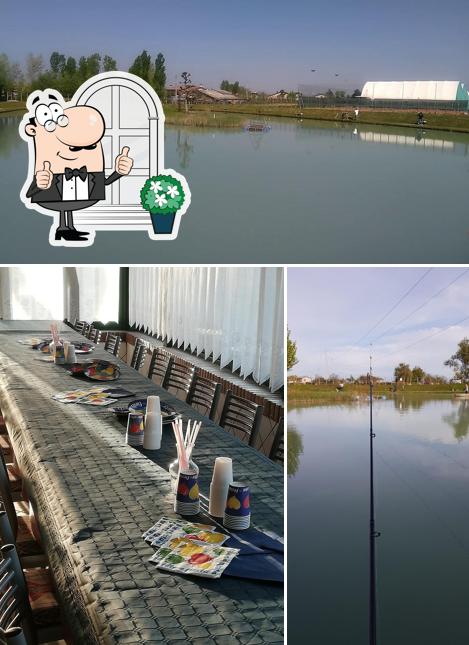 Gli esterni di Ristorante & Bar Laghetto pesca sportiva San Simone