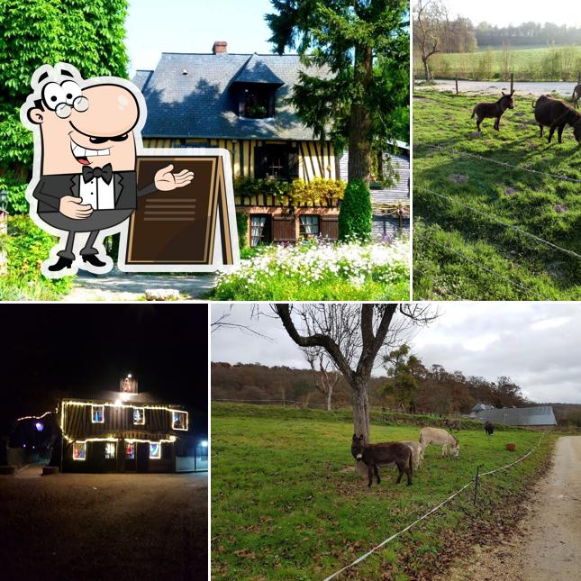 L'extérieur de L'Auberge du Val au Cesne