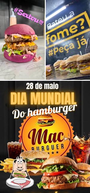 Clube sanduíches em Mac Burguer