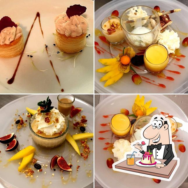 Restaurant Rössli sert une sélection de desserts