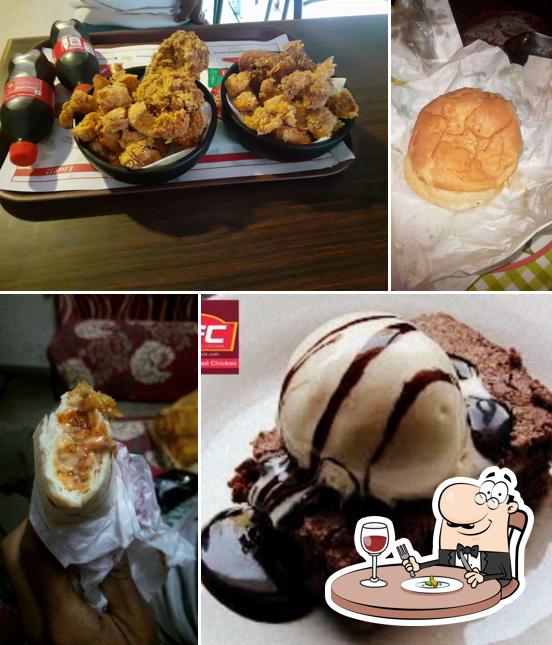 Food at AFC Restaurant