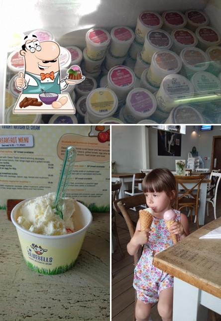 "Bluebell Dairy Ice Cream Farm" предлагает большой выбор десертов