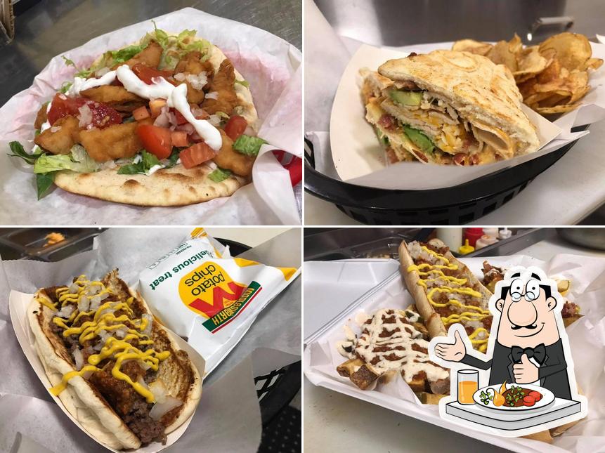 Meals at Derone's Dynamite Dogs