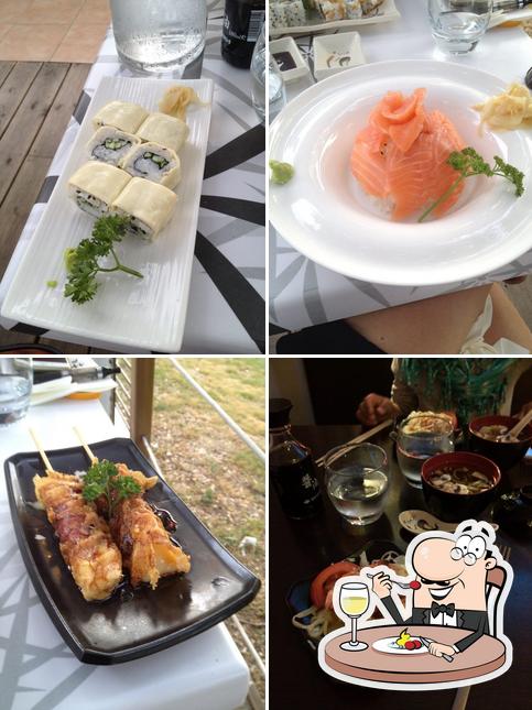 Food at Kobe Sushi