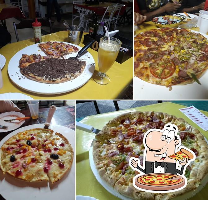 Escolha pizza no Show das Massas