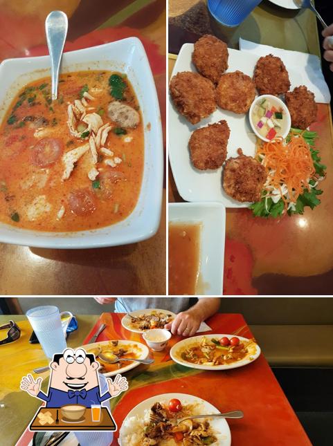 Meals at Paragon Thai Restaurant