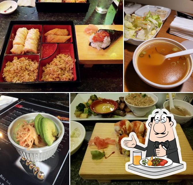 Food at Zuki Japanese Hibachi Grill & Sushi Lounge
