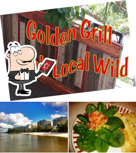 Las fotos de exterior y comida en golden Grill